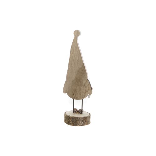 Julgranskula DKD Home Decor Naturell Ljusrosa Gnom 10 x 8 x 23,5