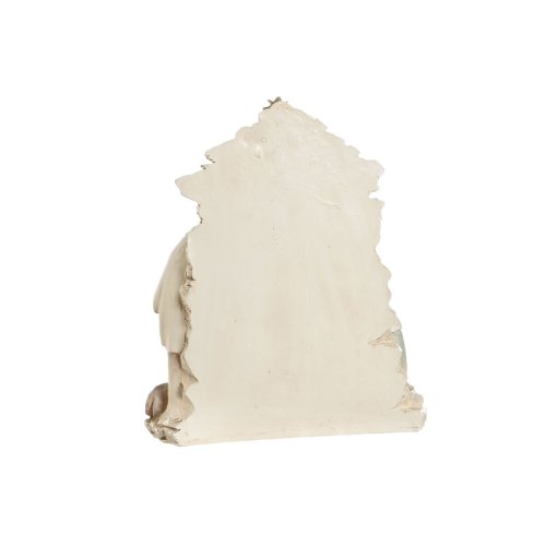 Julkrubba-set DKD Home Decor Bl Vit Rosa Harts 24 x 8 x 27,5 cm