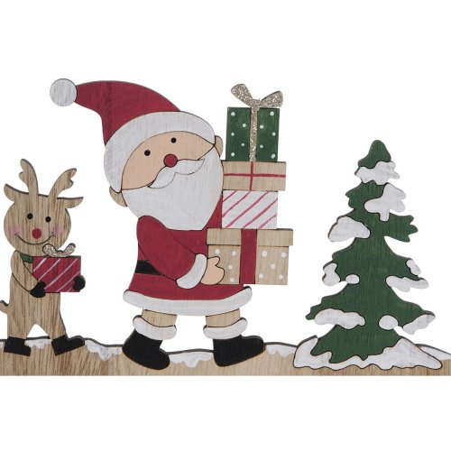Adventskalender DKD Home Decor Tr MDF 45 x 1 x 19 cm 45 x 2 x 1