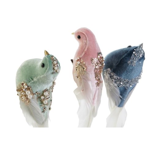 Julgranskula DKD Home Decor Multicolour Fgel 25 x 7 x 6 cm (3 a