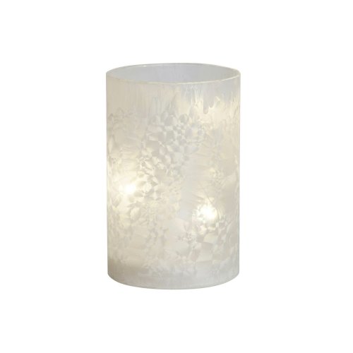 Belysning dekoration DKD Home Decor Vit 10 x 10 x 15 cm