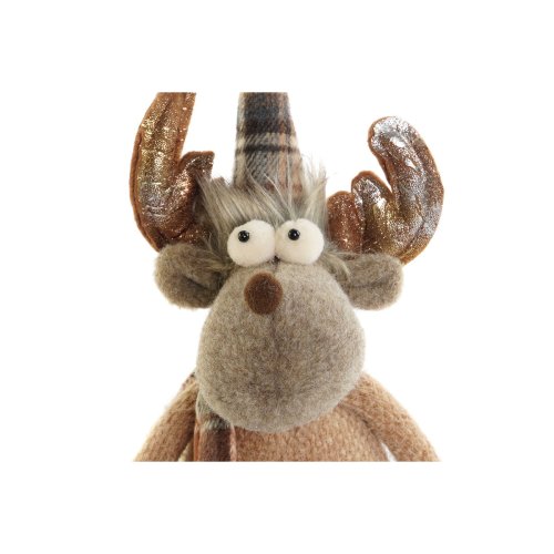 Julgranskula DKD Home Decor Brun Ren 13 x 12 x 25 cm (2 antal)