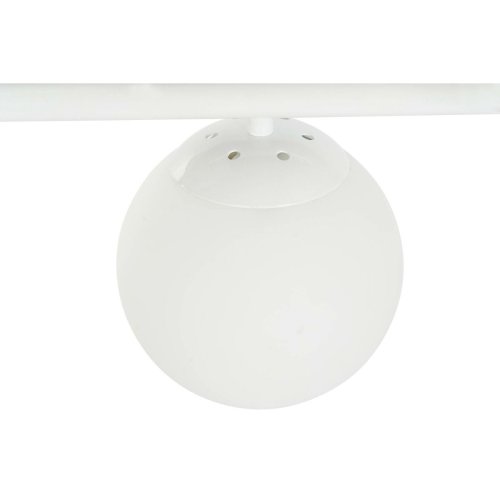 Taklampa DKD Home Decor 98 x 45 x 30 cm Glas Metall Vit 50 W