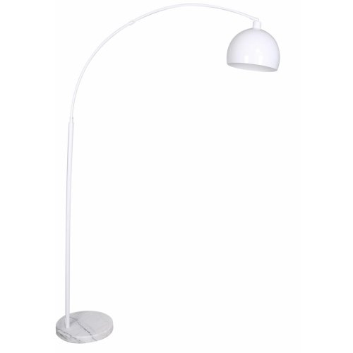 Golvlampa DKD Home Decor 36 x 110 x 195 cm Metall Vit Marmor 220