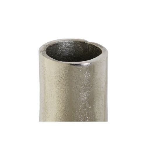 Vas DKD Home Decor Silvrig Aluminium 15 x 15 x 26 cm