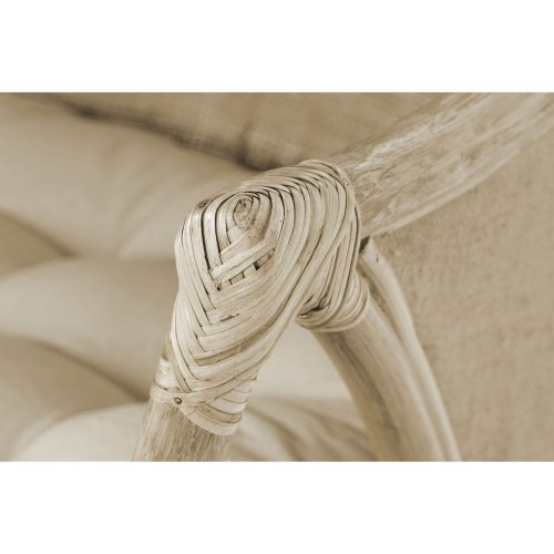 Trdgrdssoffa DKD Home Decor Vit Brun 66 x 50 x 90 cm 63 x 66 x