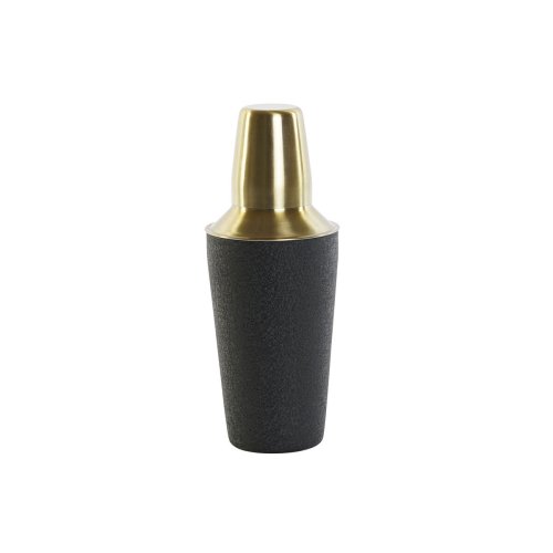 Cocktail shaker DKD Home Decor Svart Rostfritt stl 9,5 x 9,5 x