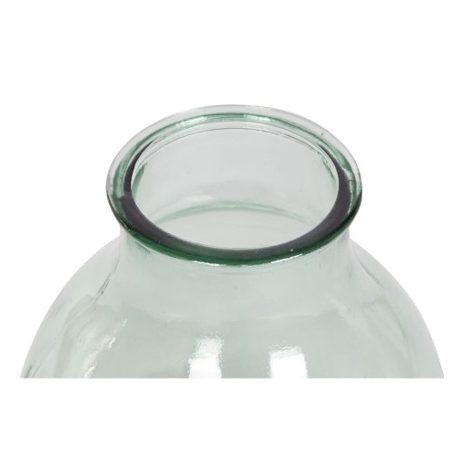 Vas DKD Home Decor 29 x 29 x 36 cm Grn Hrdat glas