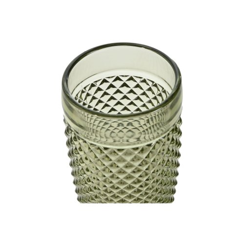 Glasset DKD Home Decor Grn Glas 150 ml