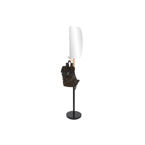 Hattstll Home ESPRIT Svart Naturell Tr Metall Scandi 33 x 33 x