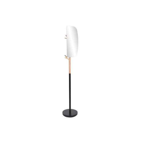 Hattstll Home ESPRIT Svart Naturell Tr Metall Scandi 33 x 33 x