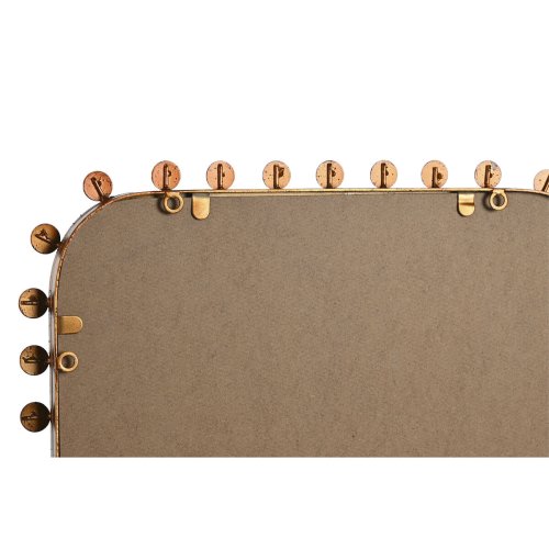 Vggspegel Home ESPRIT Svart Gyllene Neoklassisk 44 x 2,5 x 64 c
