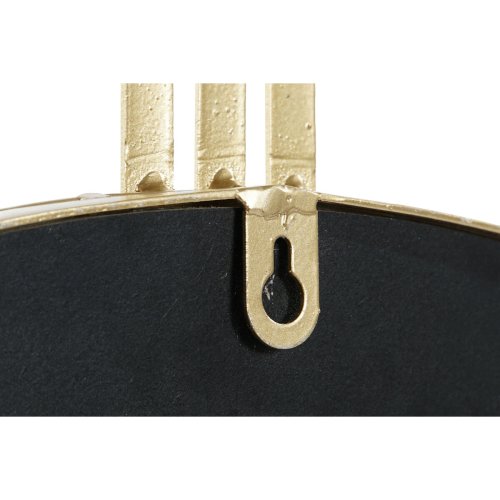 Vggspegel Home ESPRIT Gyllene 85 x 2 x 85 cm