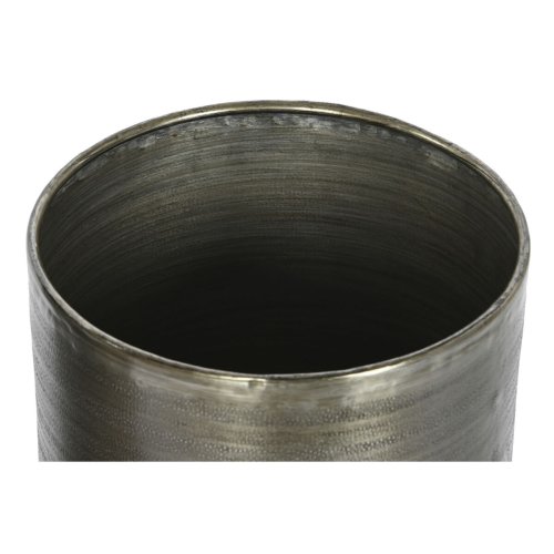 Set med planteringskrl Home ESPRIT Gyllene Silvrig Aluminium 34