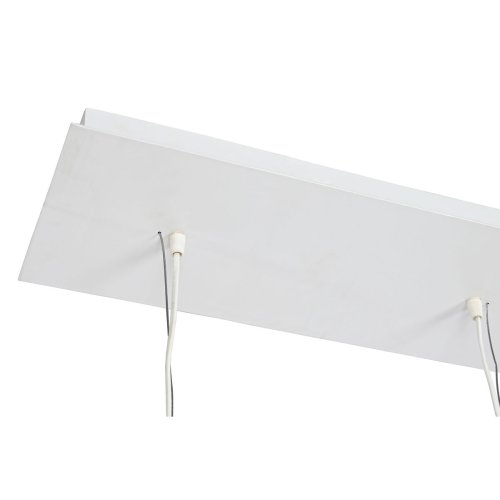 Taklampa Home ESPRIT Vit Naturell Eukalyptus tr 50 W 20 x 20 x