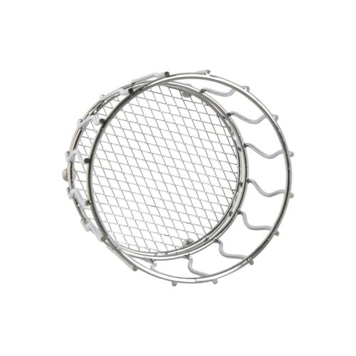 Bestickkorg Home ESPRIT Silvrig Metall 11.5 x 11.5 x 15.5 cm