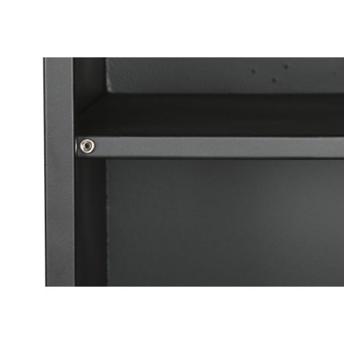 Bokhylla Home ESPRIT Svart Metall 40 x 41 x 180 cm