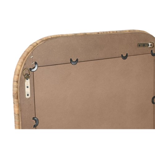 Vggspegel Home ESPRIT Brun Naturell Kolonial 70 x 3 x 100 cm