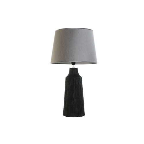 Bordslampa Home ESPRIT Svart Gr Harts 50 W 220 V 40 x 40 x 70 c