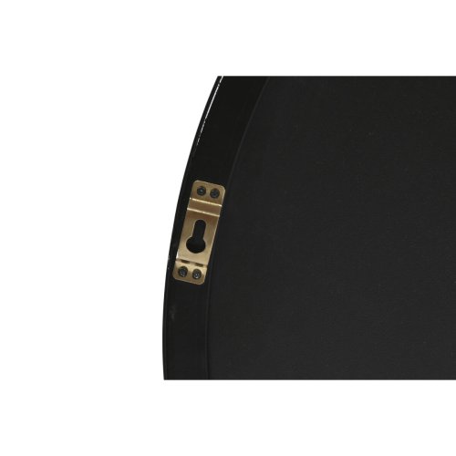Vggspegel Home ESPRIT Svart Modern Antikbehandlad 90 x 5 x 90 c