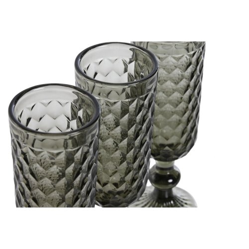 Glasset Home ESPRIT Gr Glas 150 ml (6 antal)