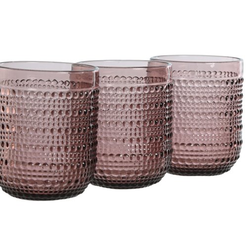 Glasset Home ESPRIT Rosa Glas 240 ml (6 antal)
