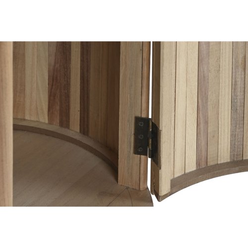 Nattduksbord Home ESPRIT Naturell Paulowniatr Tr MDF 43 x 43 x