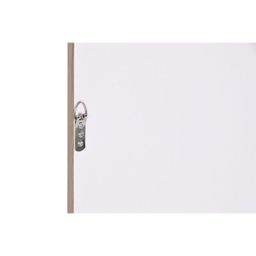 Vggspegel Home ESPRIT Vit Brun Beige Gr Glas polystyren 63,3 x