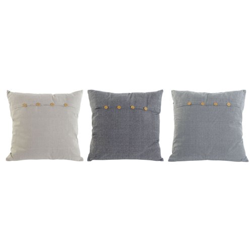 Kudde Home ESPRIT Bl Beige Medelhavs 60 x 20 x 60 cm (3 antal)
