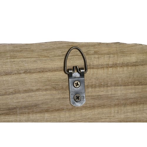 Vggmonterad rockhngare Home ESPRIT Naturell Metall Paulowniatr
