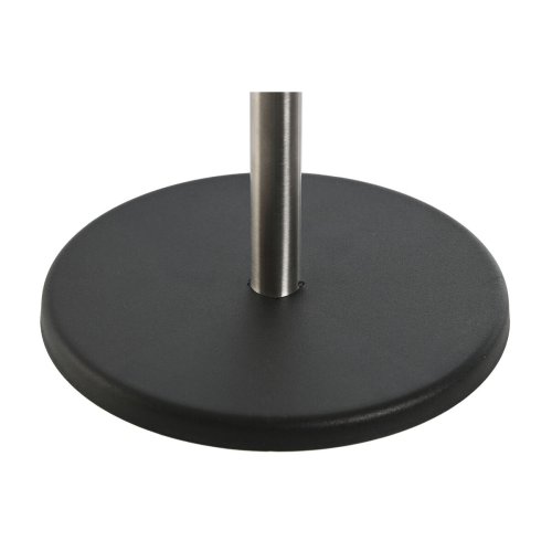 Bordslampa Home ESPRIT Vit Svart PVC Rostfritt stl Aluminium 18