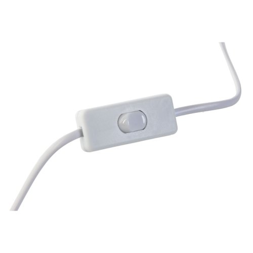 Bordslampa Home ESPRIT Vit Beige Metall 25 W 220 V 20 x 20 x 43