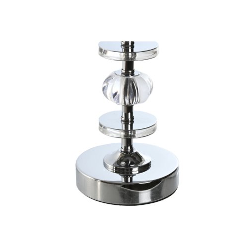 Bordslampa Home ESPRIT Vit Beige Metallic Metall 25 W 220 V 20 x