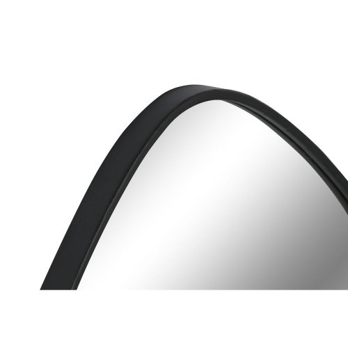 Vggspegel Home ESPRIT Svart Modern 56 x 2,5 x 69,5 cm