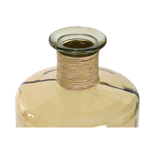 Vas Home ESPRIT Gul Snre Hrdat glas 25 x 25 x 75 cm