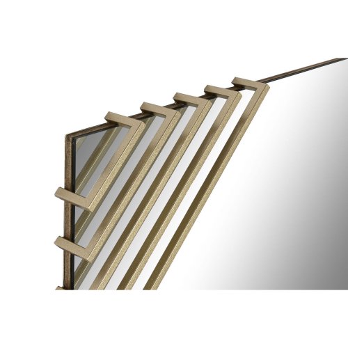 Vggspegel Home ESPRIT Gyllene 63 x 6 x 93 cm