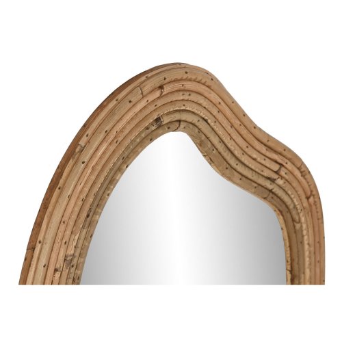 Vggspegel Home ESPRIT Naturell Urban 51 x 2 x 81 cm