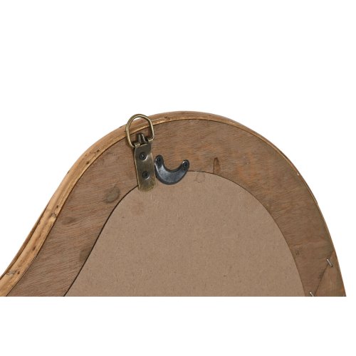 Vggspegel Home ESPRIT Naturell Urban 51 x 2 x 81 cm