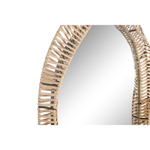 Vggspegel Home ESPRIT Naturell Tropiskt 61,5 x 7 x 117 cm