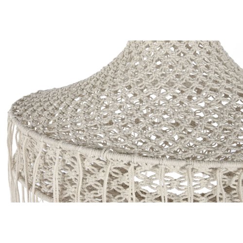 Lampskrm Home ESPRIT Naturell Boho 63 x 63 x 70 cm