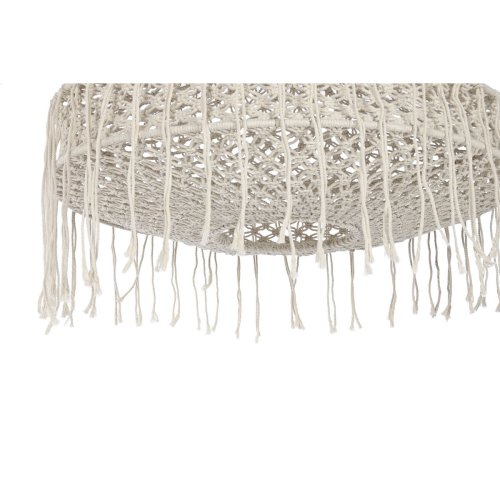 Lampskrm Home ESPRIT Naturell Boho 63 x 63 x 70 cm