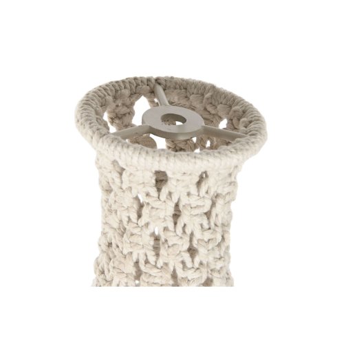 Lampskrm Home ESPRIT Naturell Boho 63 x 63 x 70 cm