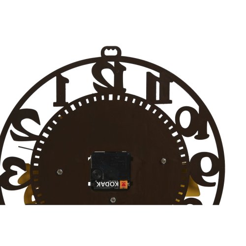 Vggklocka Home ESPRIT Gul Rd Metall Vintage 34 x 33,5 x 32,5 c