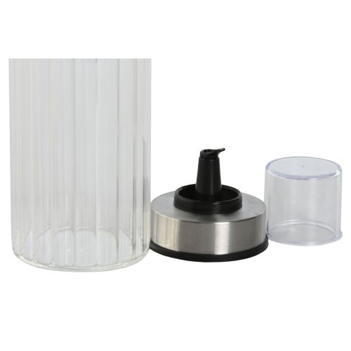 Set med olja och vinger Home ESPRIT Transparent Naturell Bambu