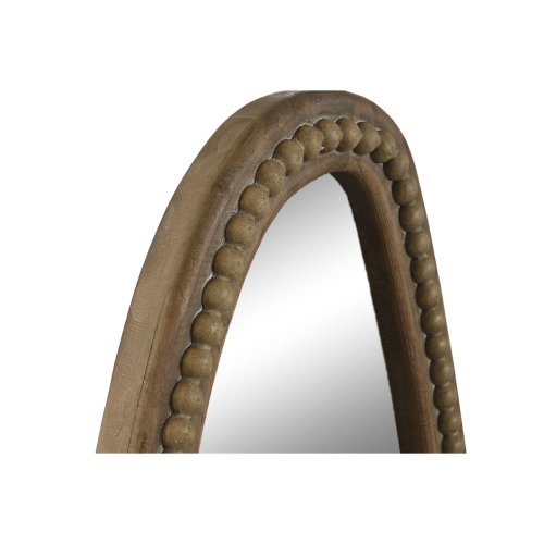 Vggspegel Home ESPRIT Brun Kolonial Bollar 34 x 4 x 60 cm