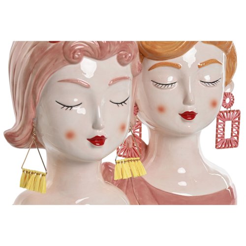 Kruka Home ESPRIT Multicolour Dolomite chica 16 x 14 x 26 cm (2