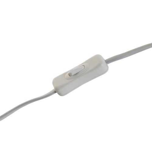 Bordslampa Home ESPRIT Vit Harts Plast 220 V 20 x 36 x 31 cm