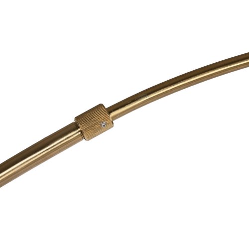 Golvlampa Home ESPRIT Vit Beige Gyllene 126 x 40 x 193 cm