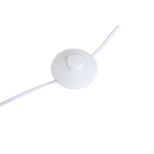 Golvlampa Home ESPRIT Vit Beige Gyllene 126 x 40 x 193 cm