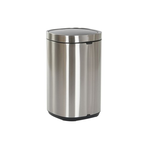 Papperskorg Home ESPRIT Silvrig Rostfritt stl polypropen 30 L